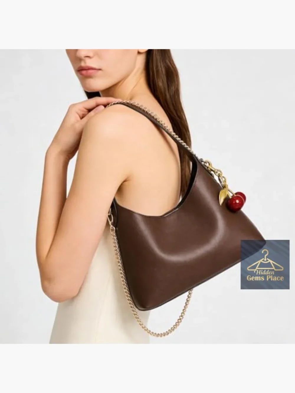 Small Hobo Shoulder Bag Crossbody Handbag Faux Leather Tote Purse Trendy